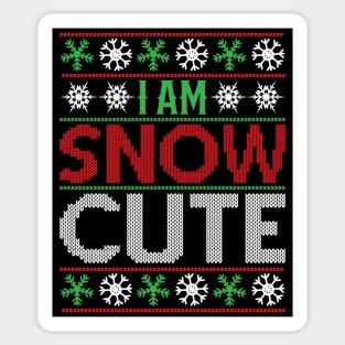 I am snow cute Sticker